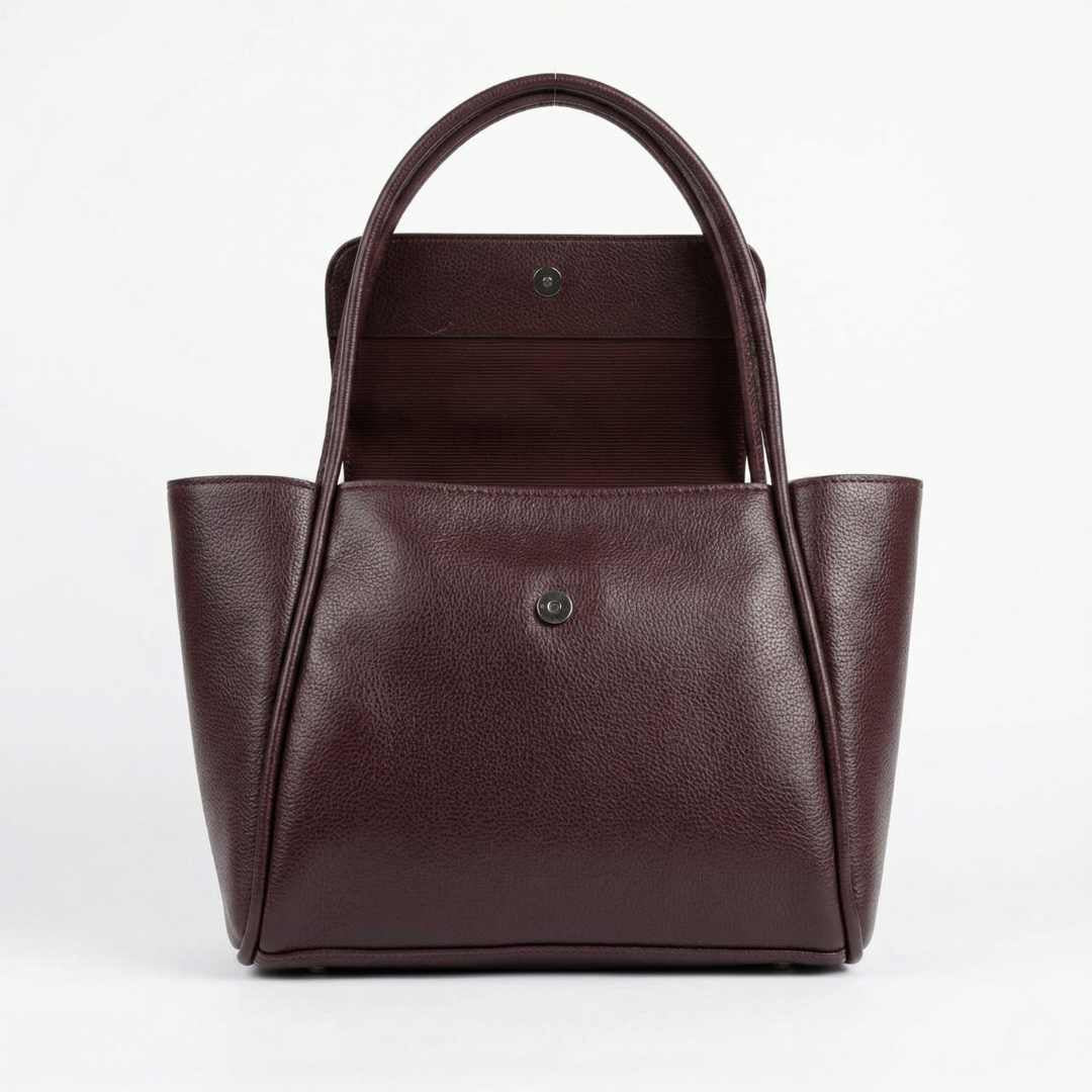 Enshee Jadel Large Tote - Dark Brown