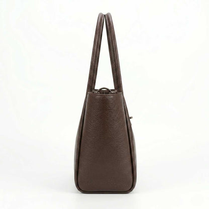 Enshee Joblet Tote - Dark Brown