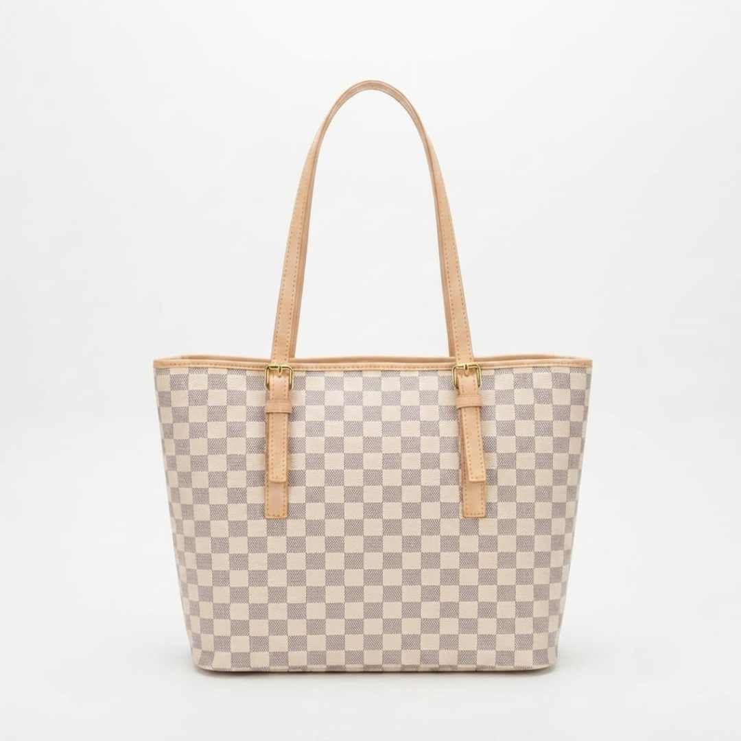 Enshee Check Tote - Multi