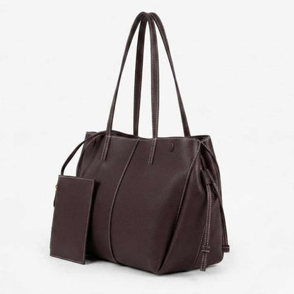 Enshee Cyme Handbag - Dark Brown