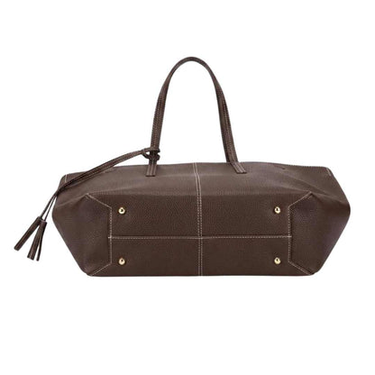 Enshee Cyme Handbag - Dark Brown