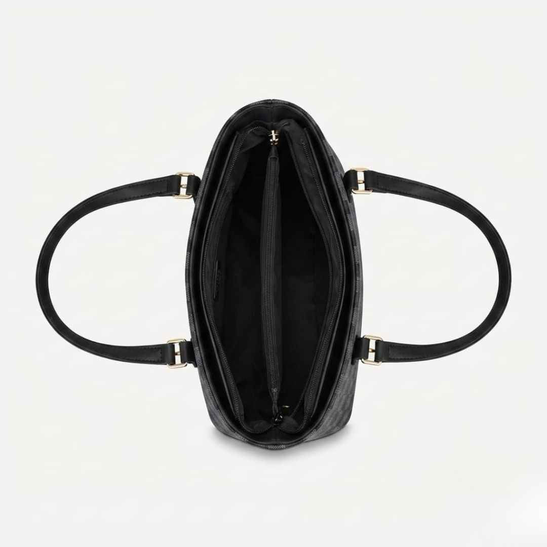 Enshee Check Tote - Multi