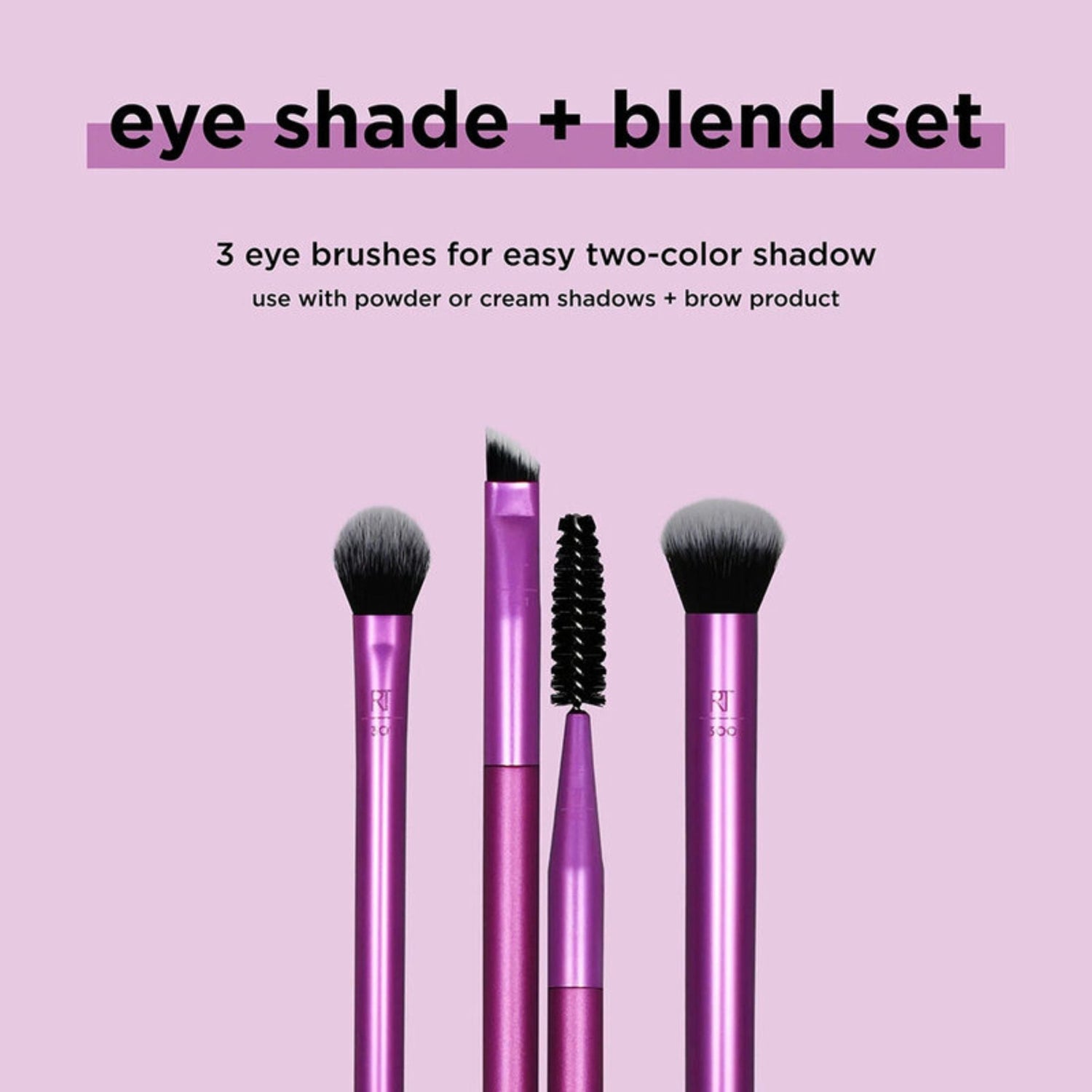 Real Techniques Eye Shade + Blend Makeup Brush Set