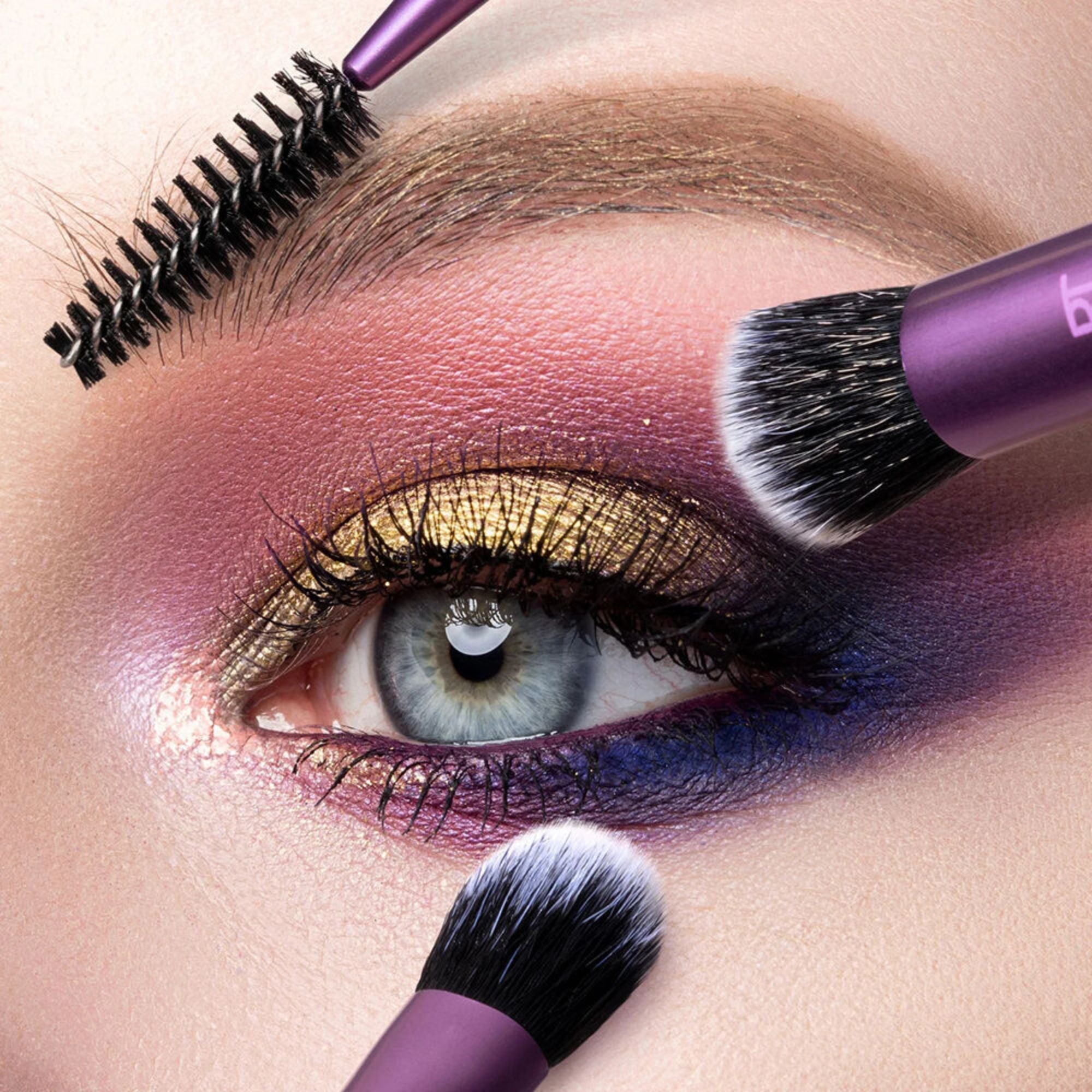 Real Techniques Eye Shade + Blend Makeup Brush Set