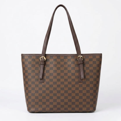 Enshee Check Tote - Multi